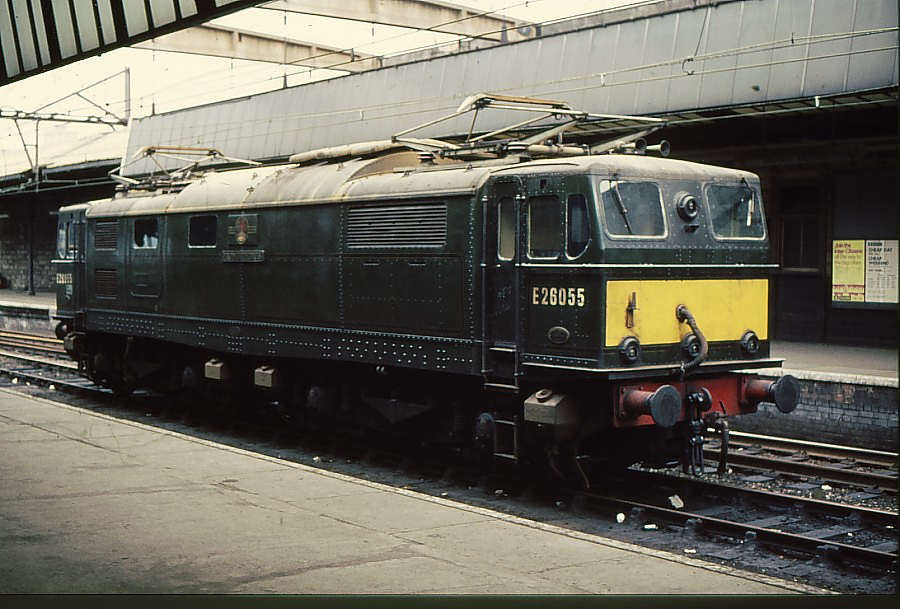 EM1 Class 76 number E26055 in Sheffield Victoria. Photo by Phil Sangwell - CC BY 2.0